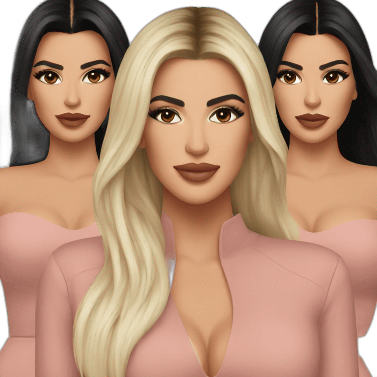 Kardashian magazine photoshoot emoji