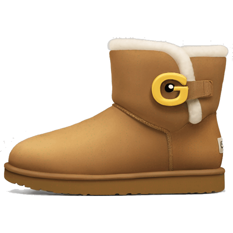 Platform Ugg shoes emoji