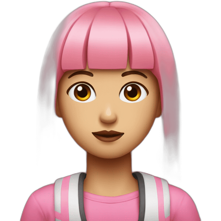 Black pink lisa emoji