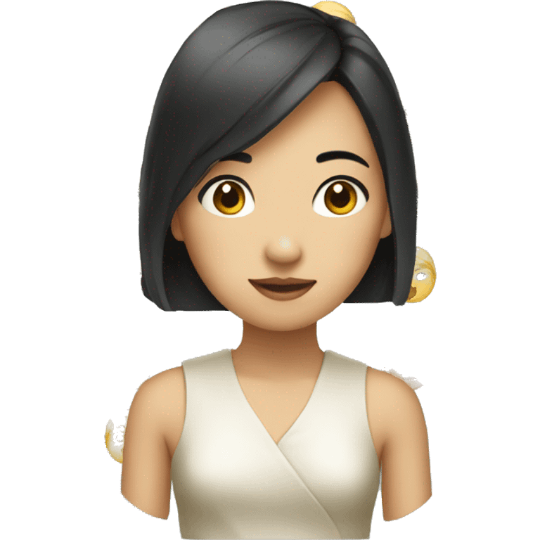 asian 20's girl emoji