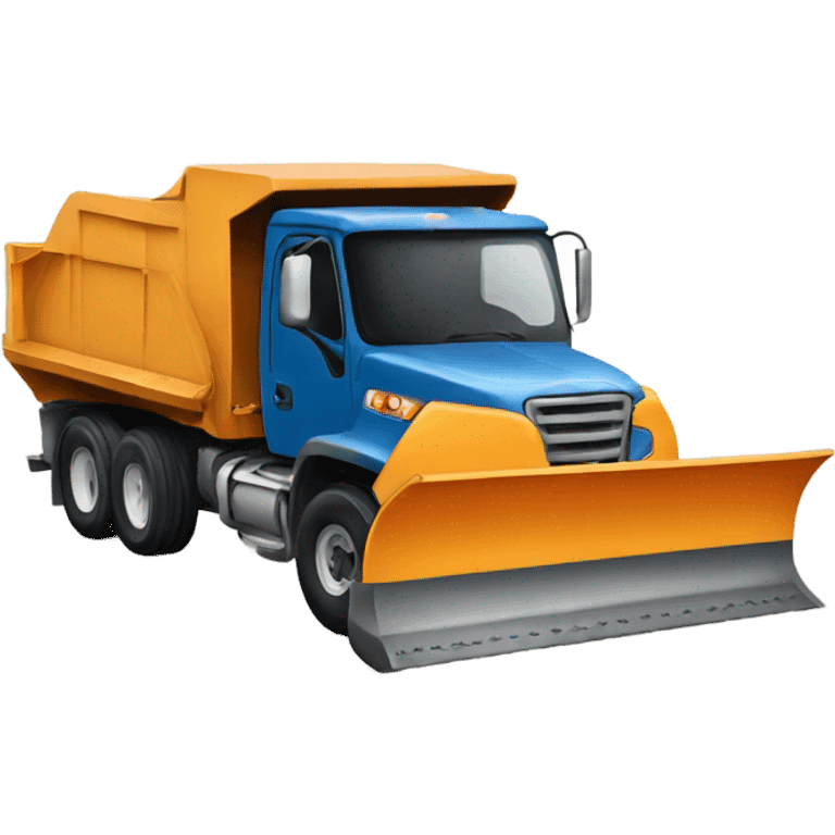 Plow truck emoji