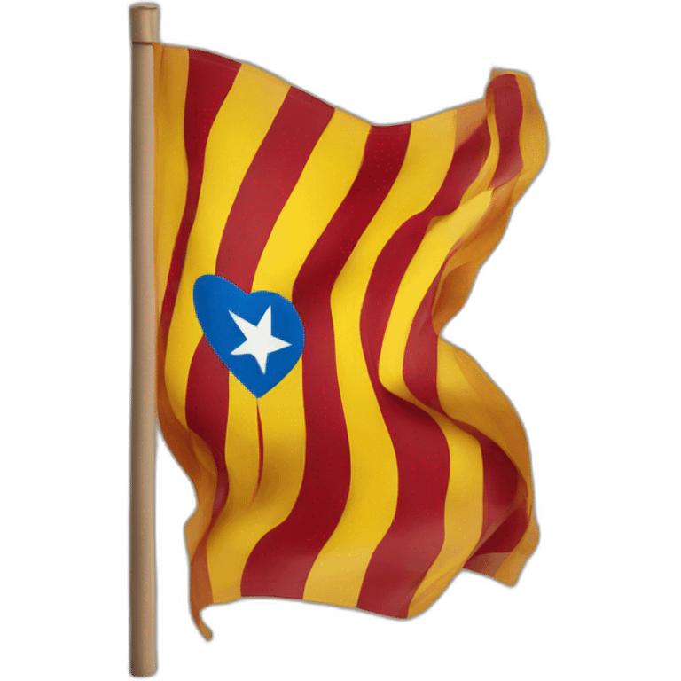 Independent catalan flag emoji