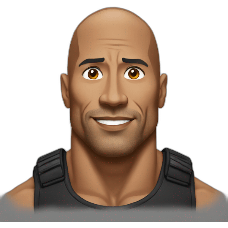 The rock emoji