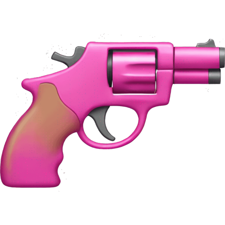 Pink gun emoji