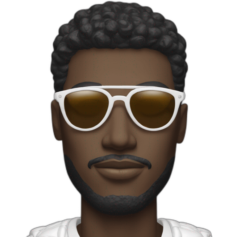 balenciaga male model in big sunglasses emoji