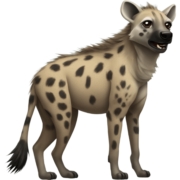 Hyena side view emoji