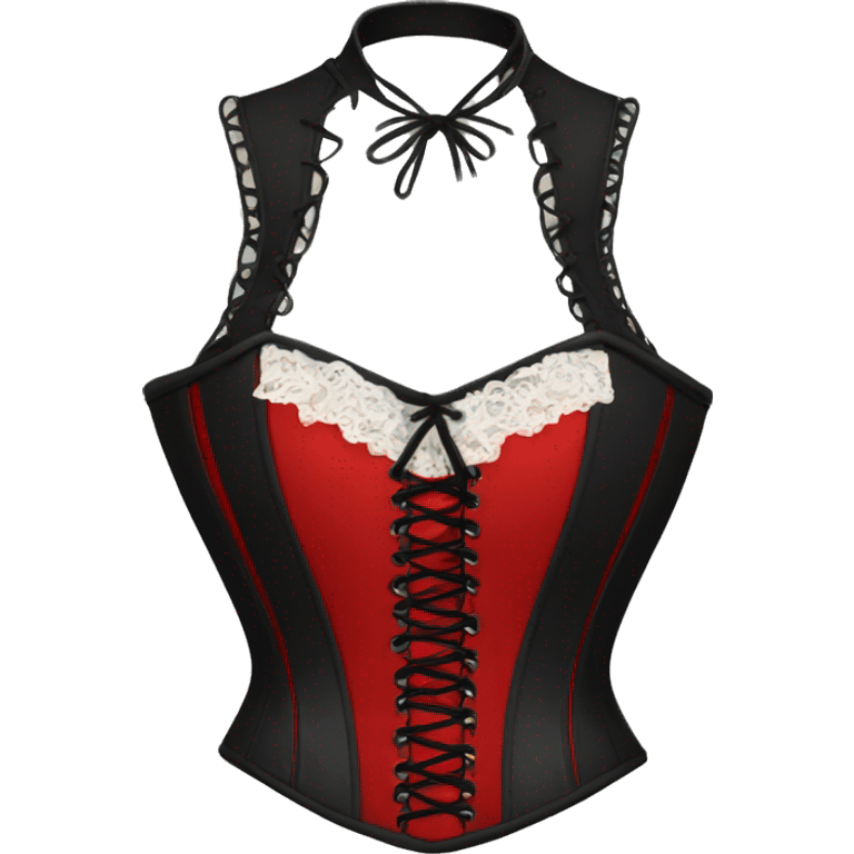 red corset  emoji