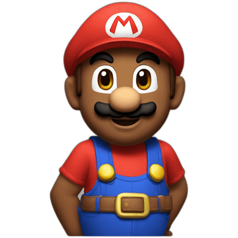 Mario et pitch emoji