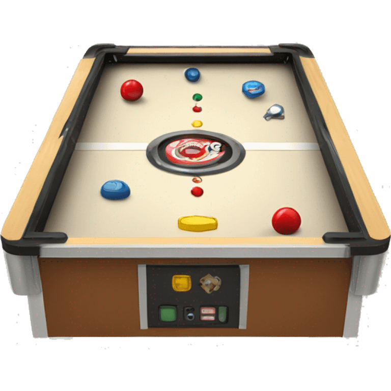 minimalist pinball table top view  emoji