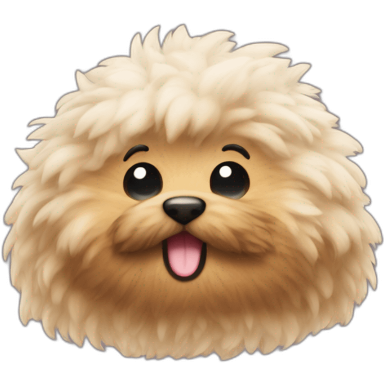 Floofy poop emoji