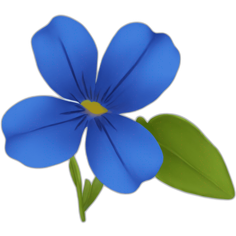 Flores azules emoji