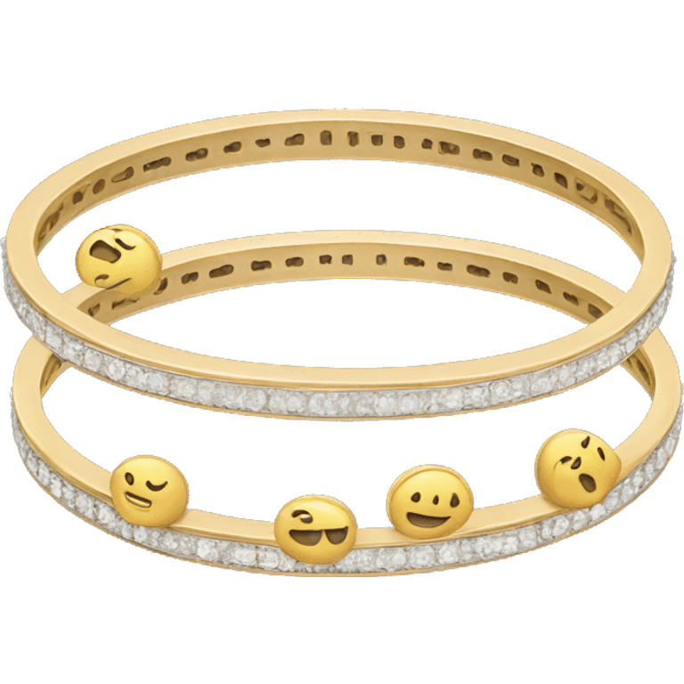 Two Bangles emoji