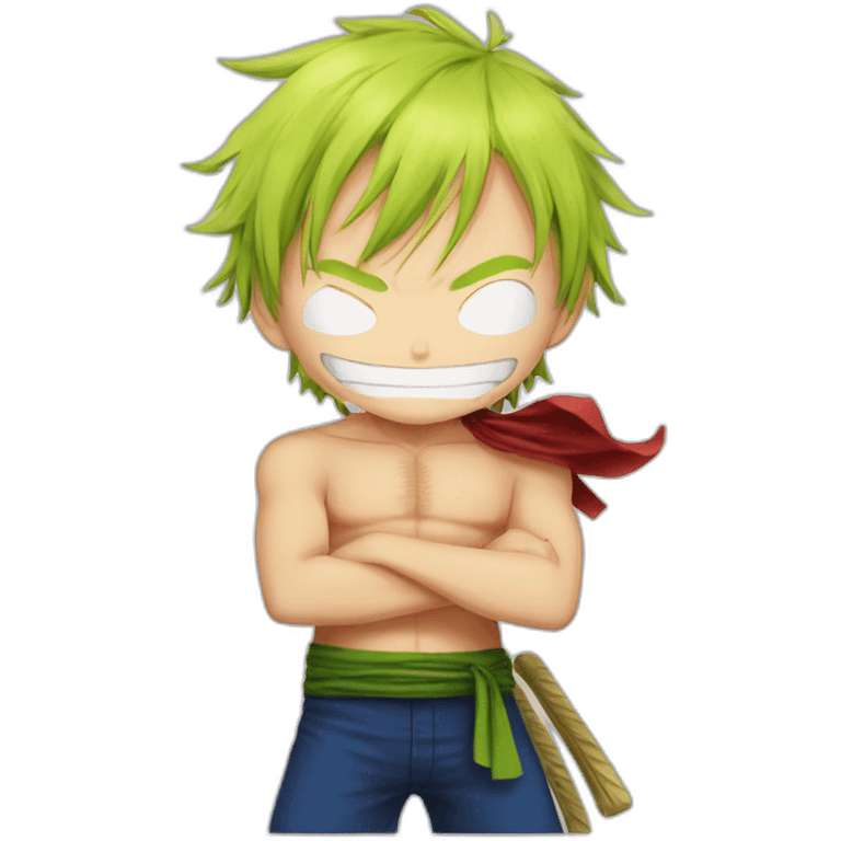 luffy zoro sanji emoji