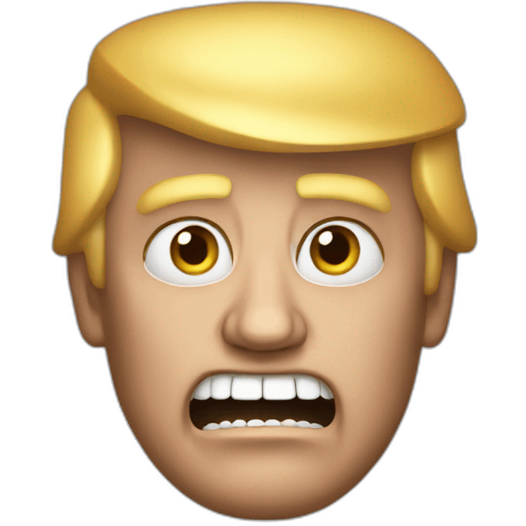 scary donald trump emoji