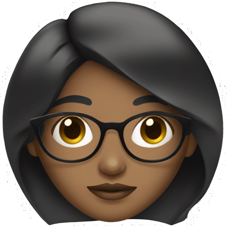 A black haired girl with a fashion magazine  emoji