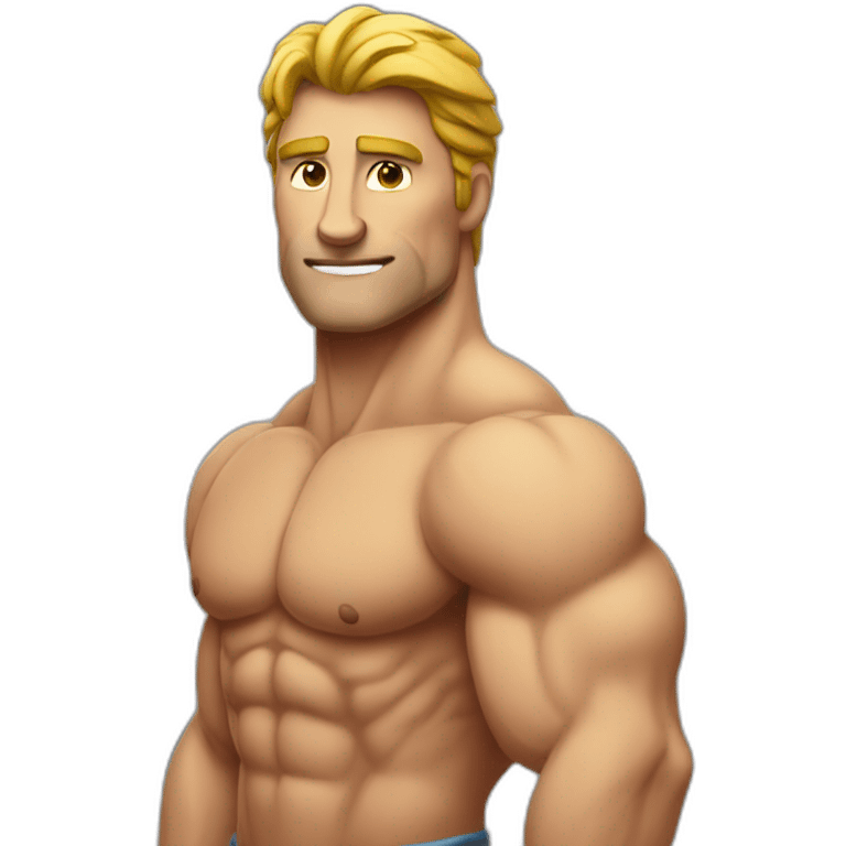 Muscular sumerman emoji