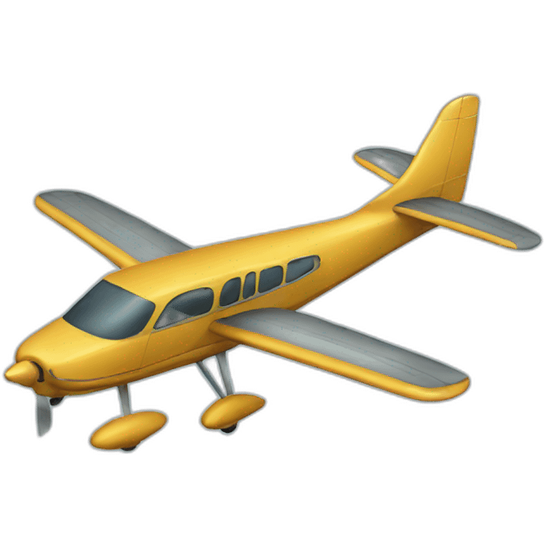 Old small airplane emoji