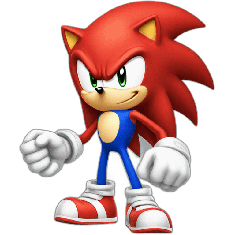 Knuckles sonic emoji