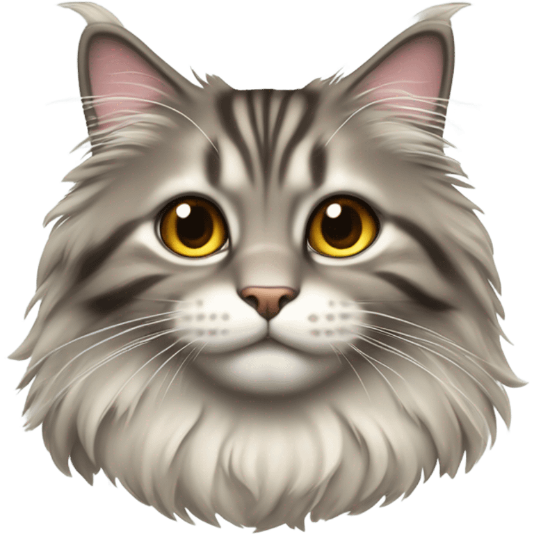 Siberian forest cat emoji