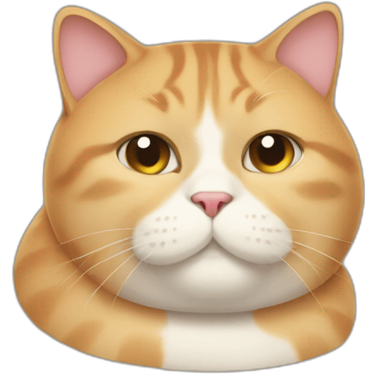 obese cat emoji