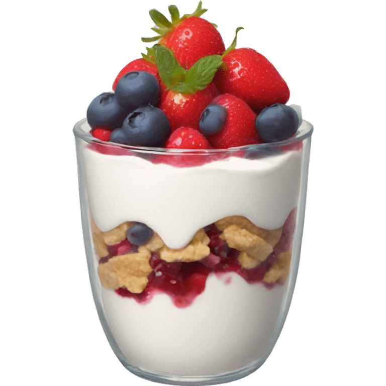 Yogurt parfait  emoji