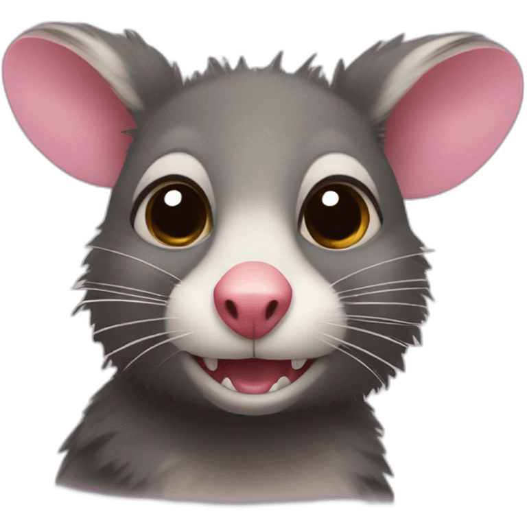 Positive possum emoji