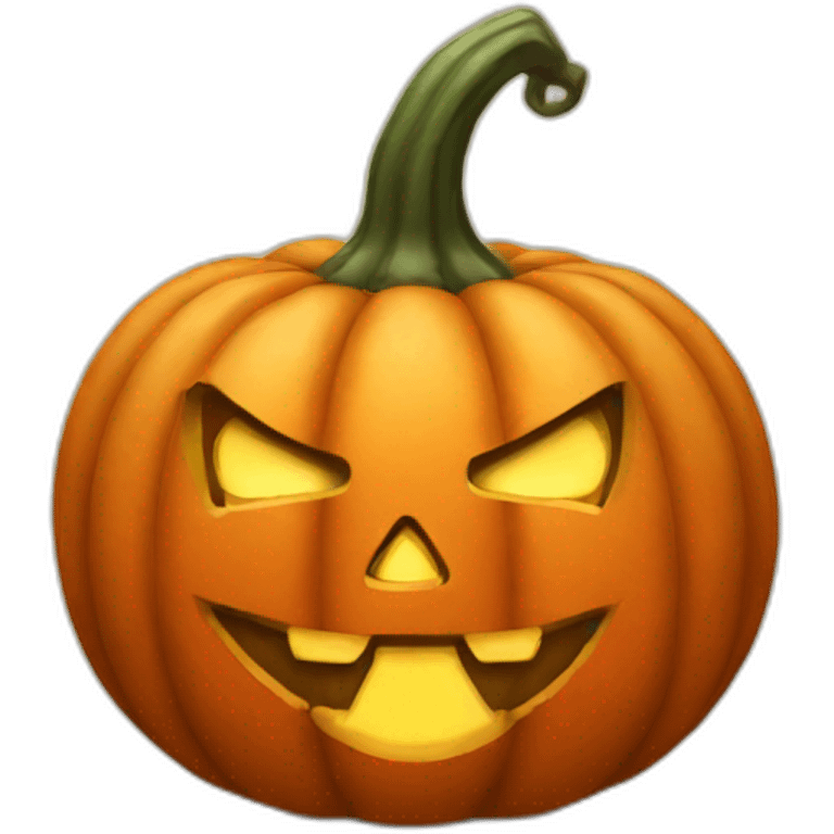 Halloween pumpkin emoji