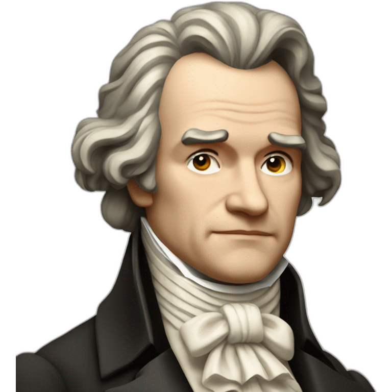 Twenty emojis of Beethoven's character emoji