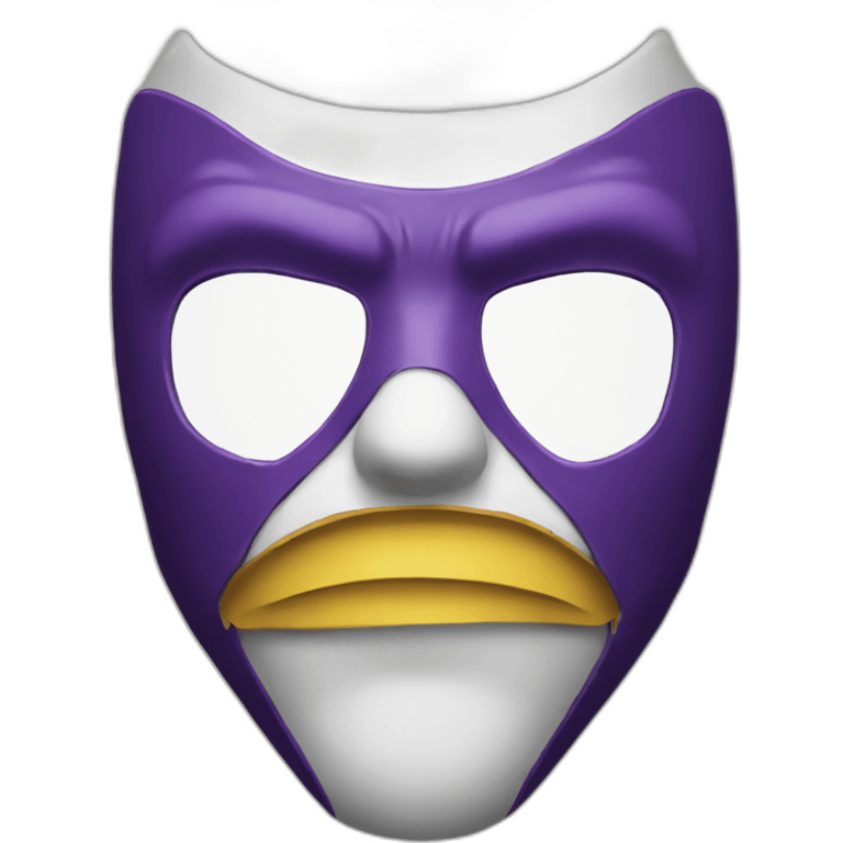 Joker masked emoji