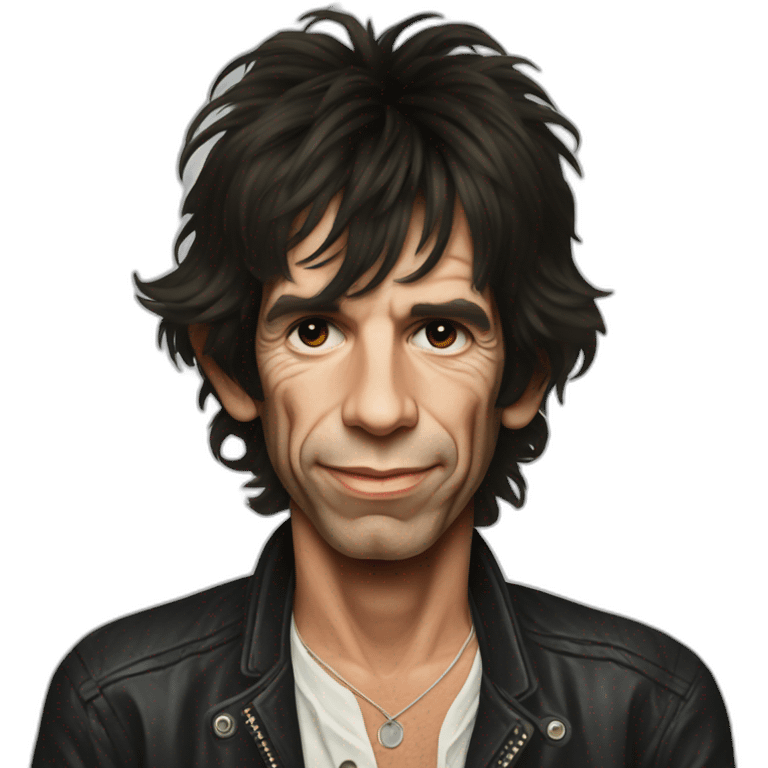 YOUNG KEITH RICHARDS emoji