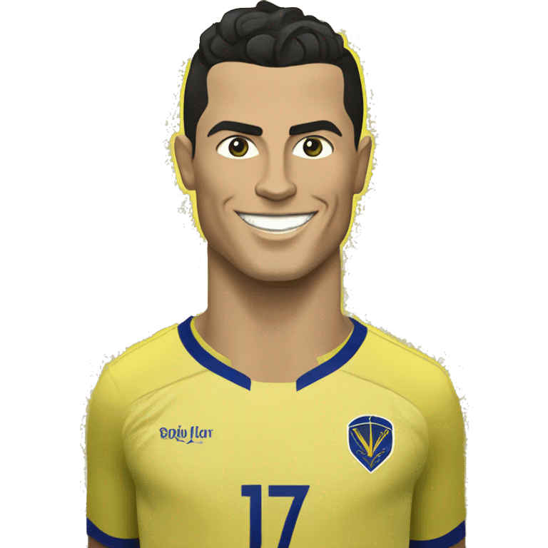 Cristiano Ronaldo at Al Nassr emoji