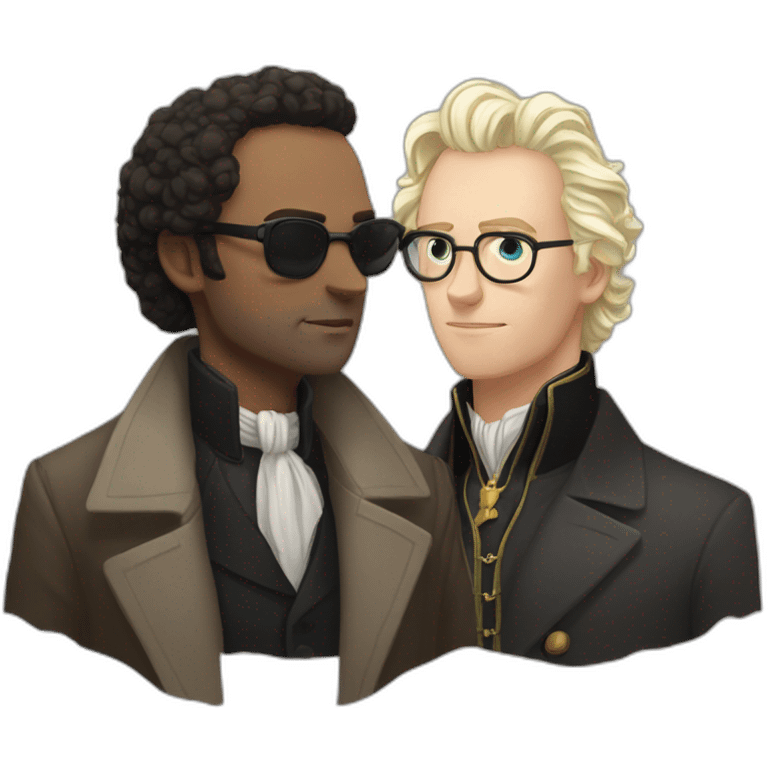 crowley and aziraphale emoji