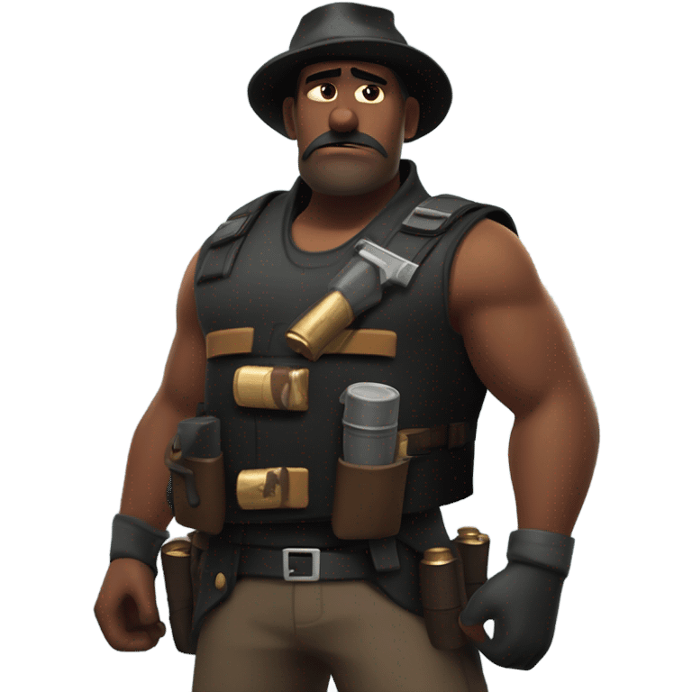 the heavy from tf2 emoji