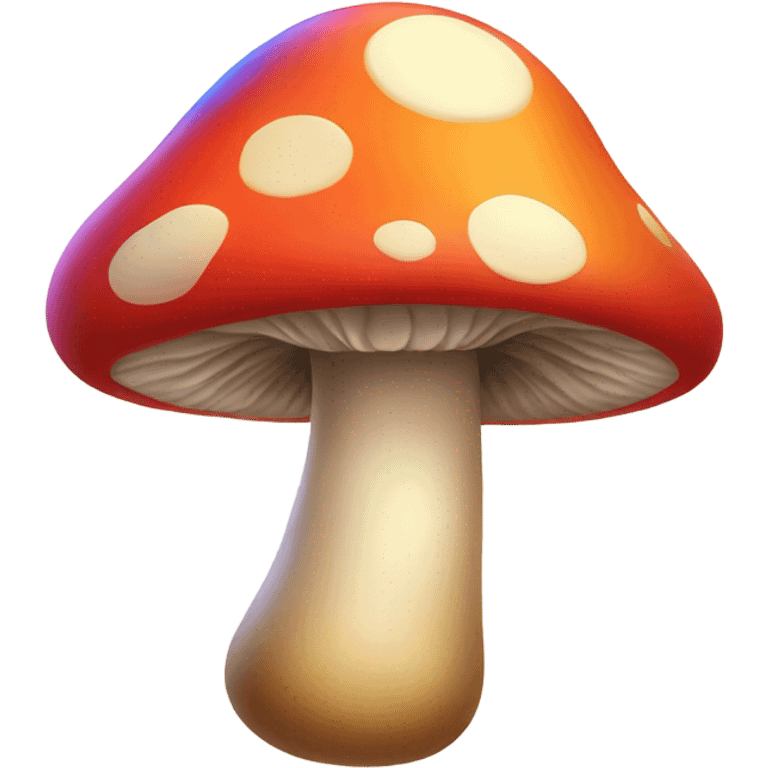 Mushroom in a hat emoji