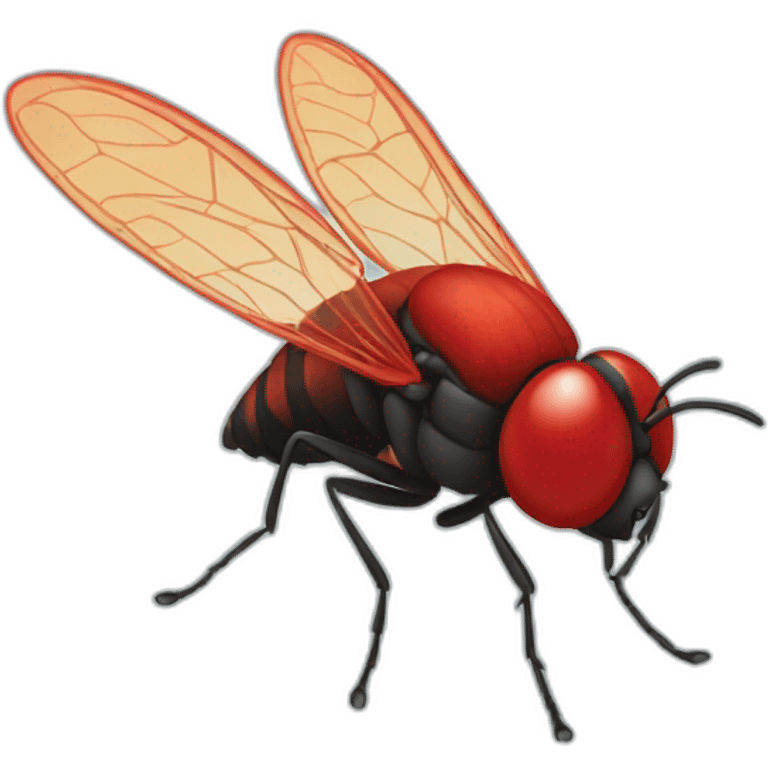 red fly emoji