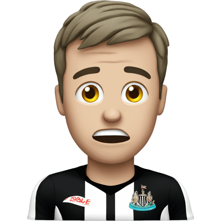 Newcastle supporter crying  emoji