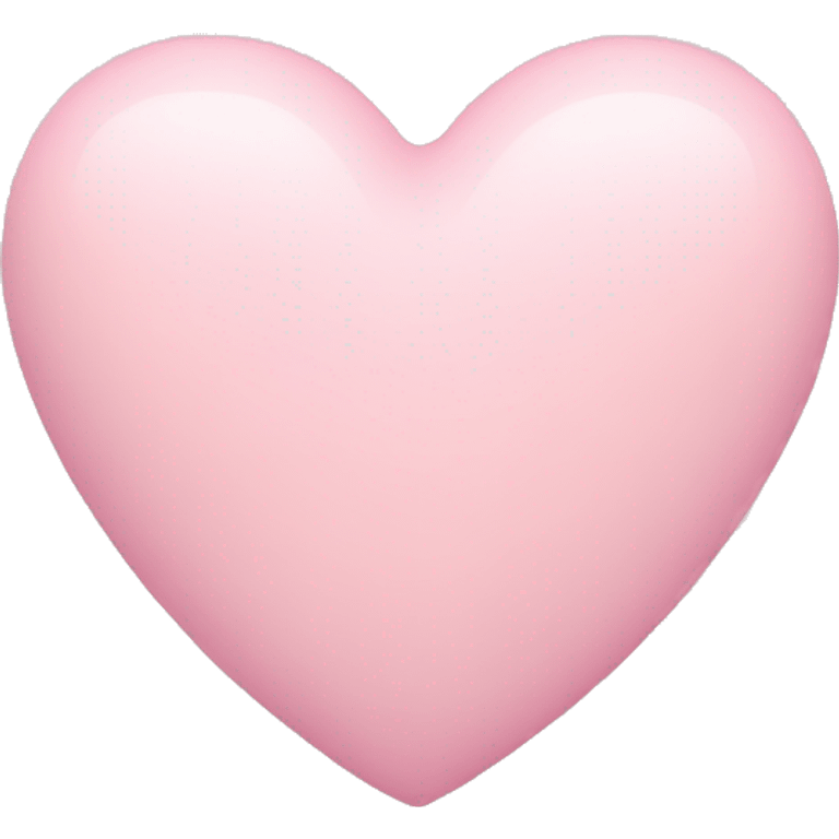 pastel pink heart emoji