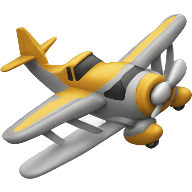 toy plane taking off emoji