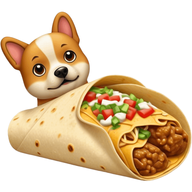 Burrito dog  emoji