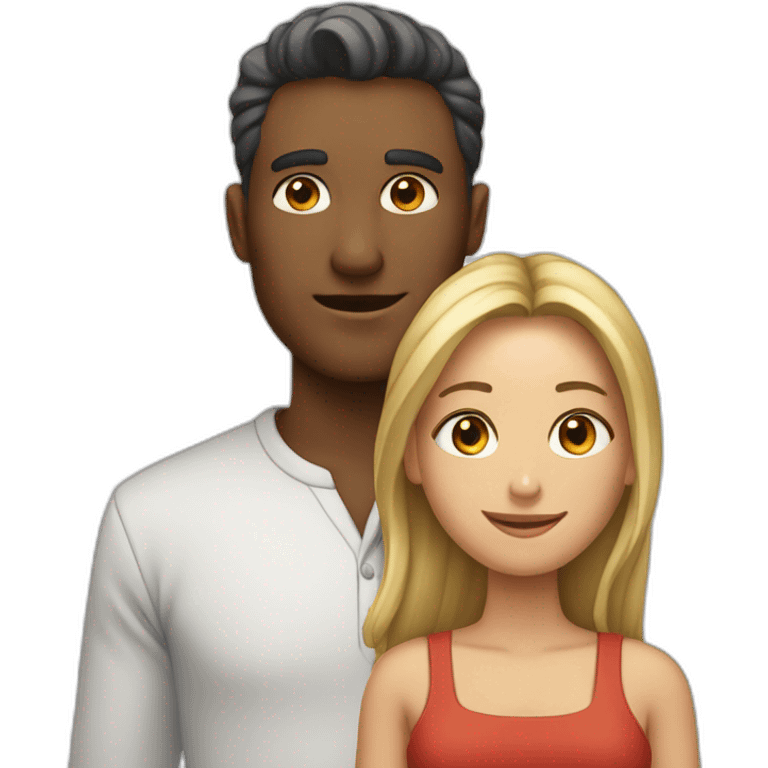 Câlins homme et femme emoji