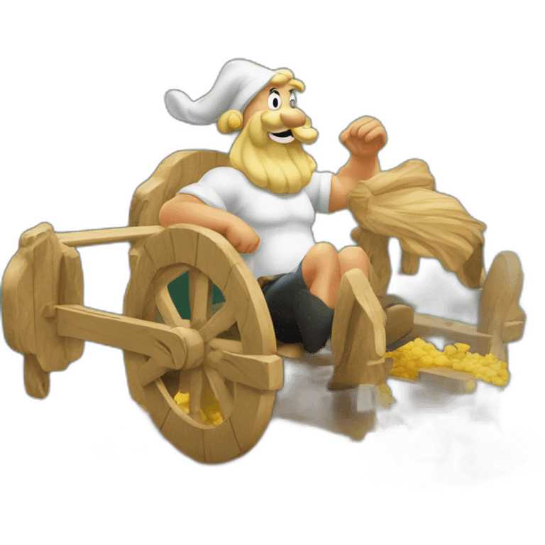 Astérix dans un manège  emoji