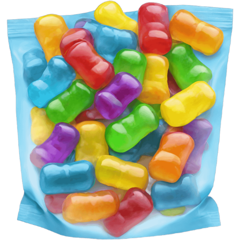 Bag of Jelly babies emoji