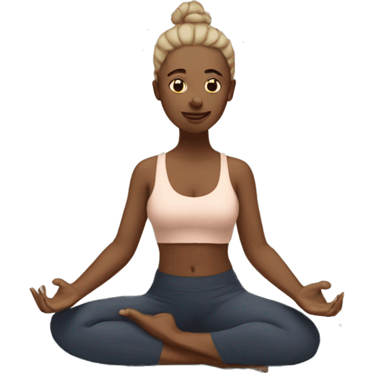 self & Yoga emoji