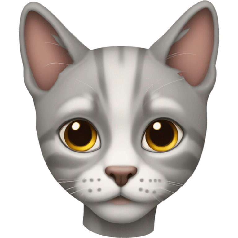 Милая абиссинская кошка emoji