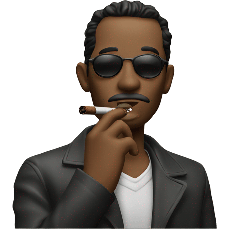 Jason Vorheese smoking a cigar  emoji