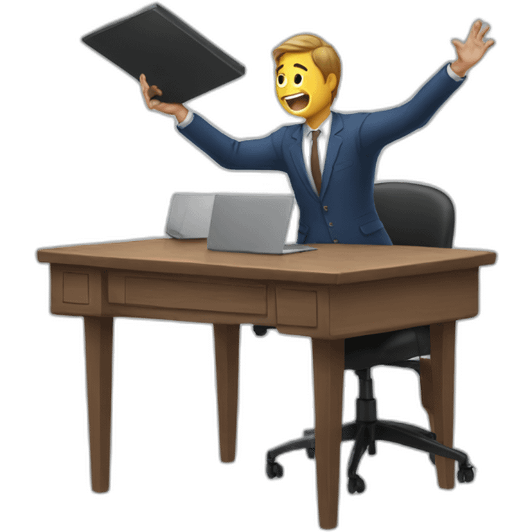 man-throwing-desk emoji