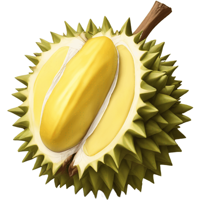 Durian fruit emoji