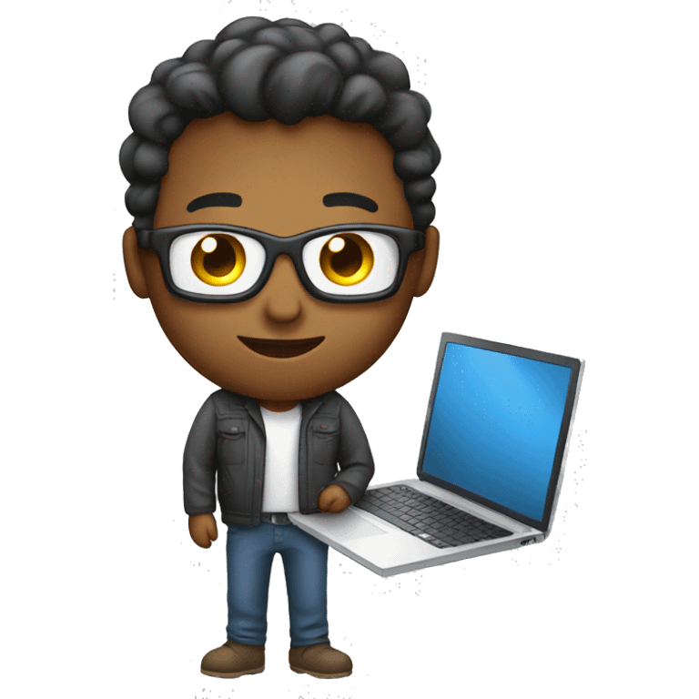 software developer with a laptop emoji