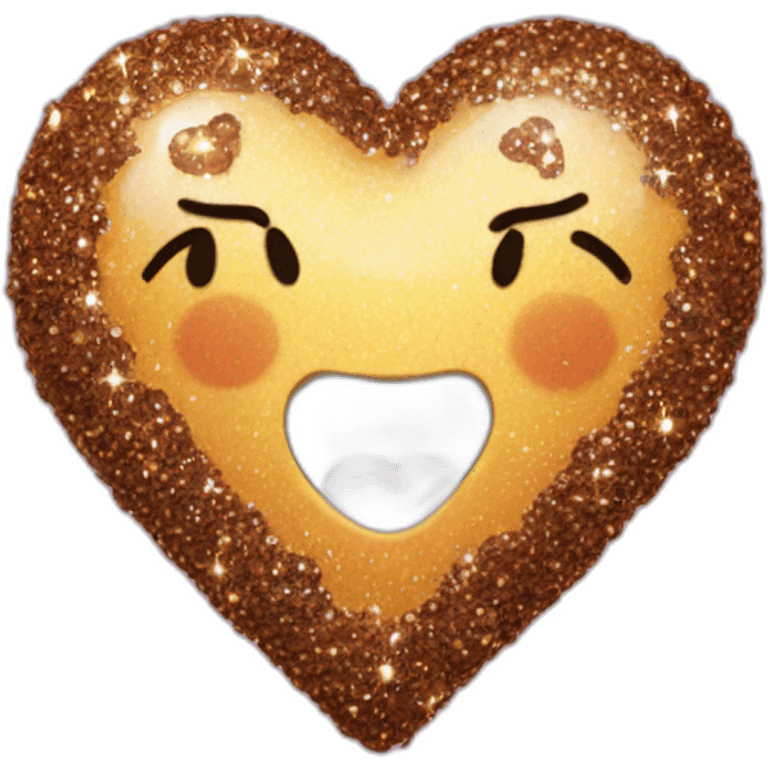 poop sparkling heart emoji