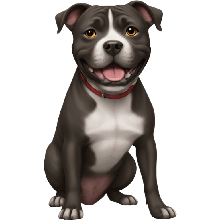 Staffordshire Bull terrier  emoji